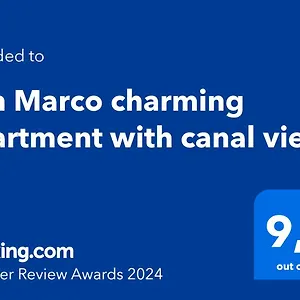 San Marco Charming With Canal View Apartamento Venecia